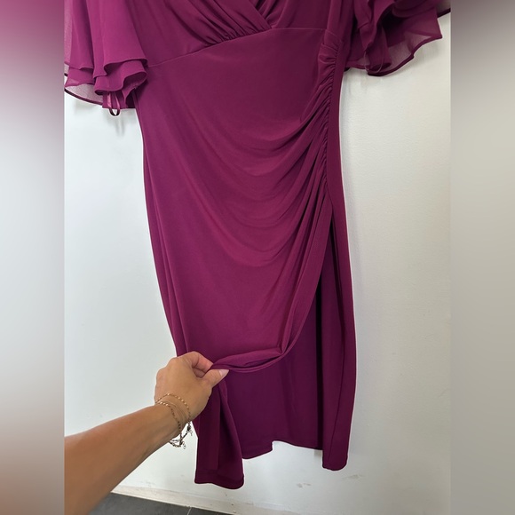 Ralph Lauren Plum Midi Dress - Picture 4 of 4